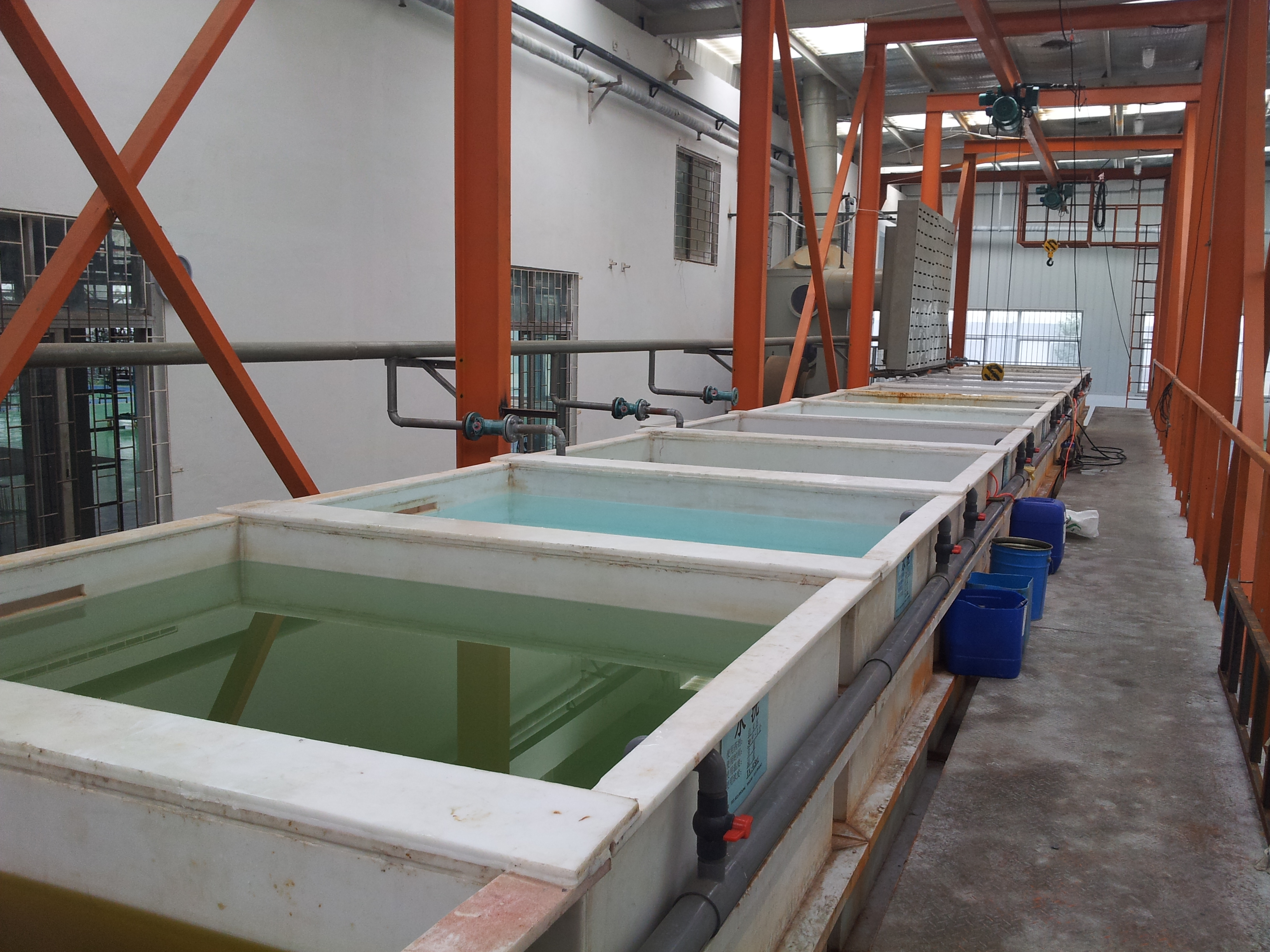 手動行車浸泡式前處理